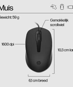 HP 150 muis en toetsenbord met kabel - Afbeelding 3