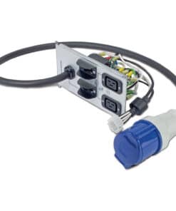APC Symmetra RM 230V achterplaatkit m/(2) IEC320 C19 en (1) IEC 60309 - Afbeelding 2