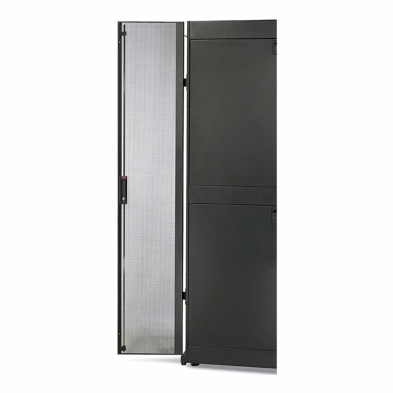 APC NetShelter SX 45U 600mm brede geperforeerde gesplitste deuren zwart - Afbeelding 2