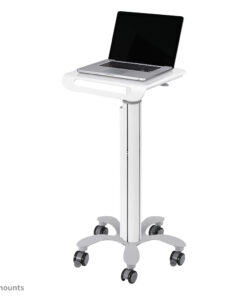 Neomounts MED-M050 Medical Laptop Cart, 10-18", Mobile, 460 mm, 410 mm, White