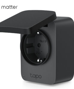 TP-Link Tapo P410M smart plug 3680 W Thuis Zwart
