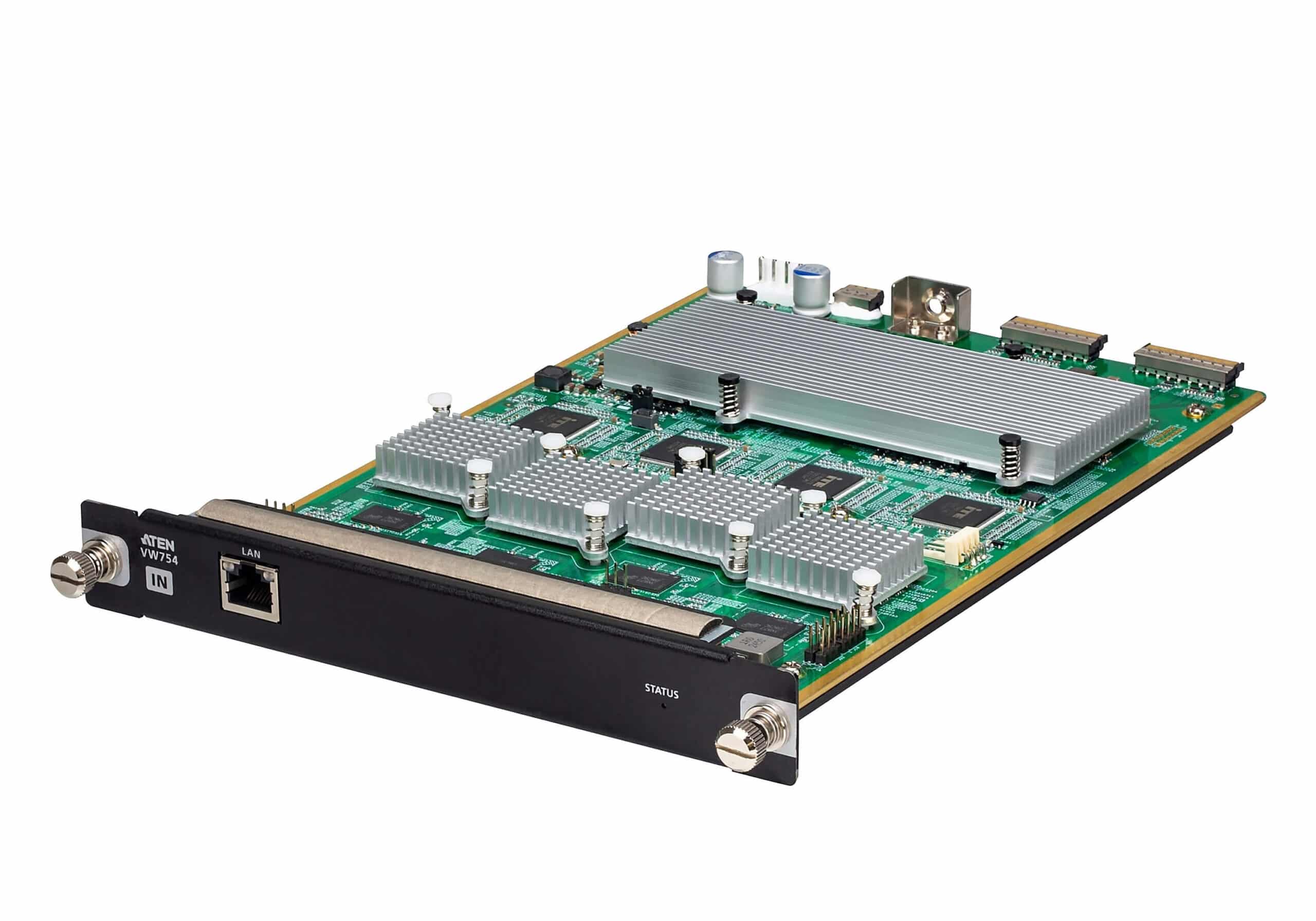 ATEN 4-kanaals 4K H.265 IP-streamdecoder-invoerkkaart