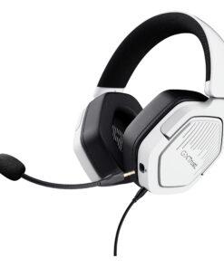Trust GXT 492W Carus Gaming Headset - Bedrade gamingheadset – Afneembare microfoon – Over-ear ontwerp – Wit