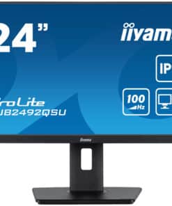 iiyama ProLite XUB2492QSU-B1 computer monitor 60,5 cm (23.8") 2560 x 1440 Pixels Quad HD LED Zwart - Afbeelding 2