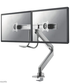 Neomounts NM-D775DXSILVER Monitorarm 10-32" - gasveer - Topfix - 180°-stop