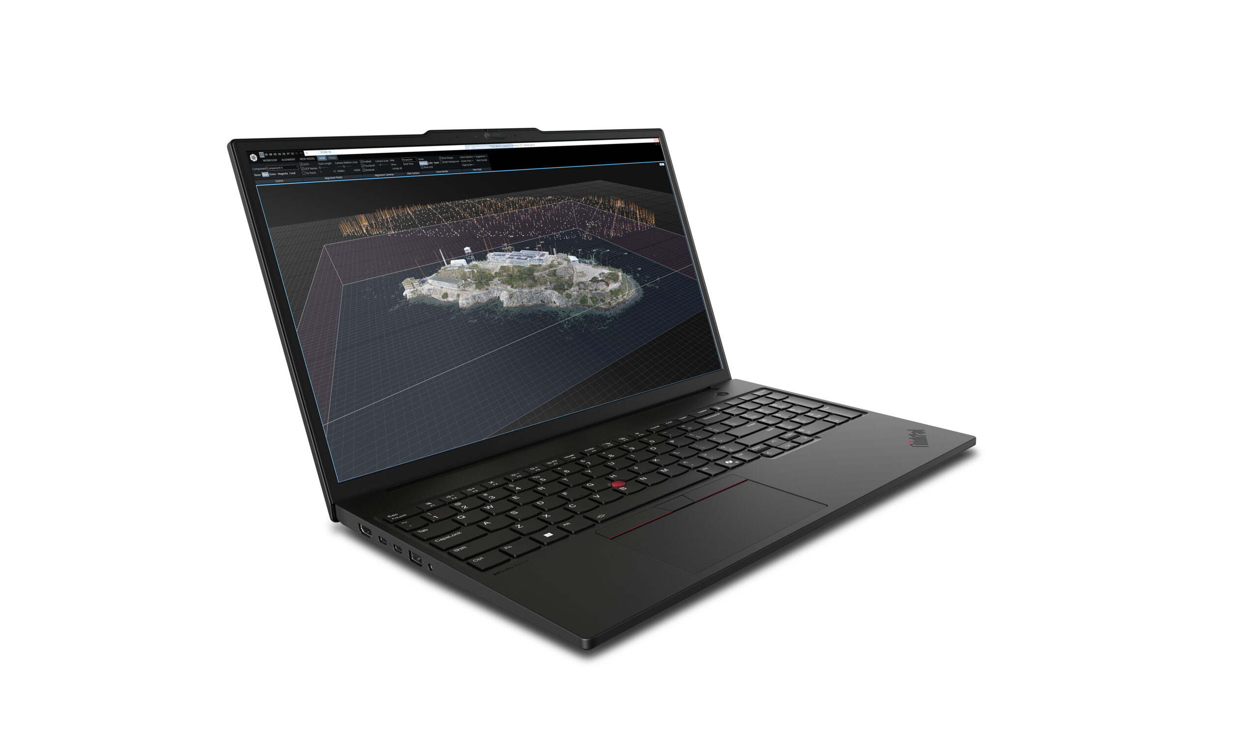 Lenovo ThinkPad P16s Gen 4 (Intel) Intel Core Ultra 9 285H Mobiel werkstation 40,6 cm (16") Touchscreen WQUXGA 64 GB DDR5-SDRAM 1 TB SSD Wi-Fi 7 (802.11be) Windows 11 Pro Belgisch Zwart - Afbeelding 4