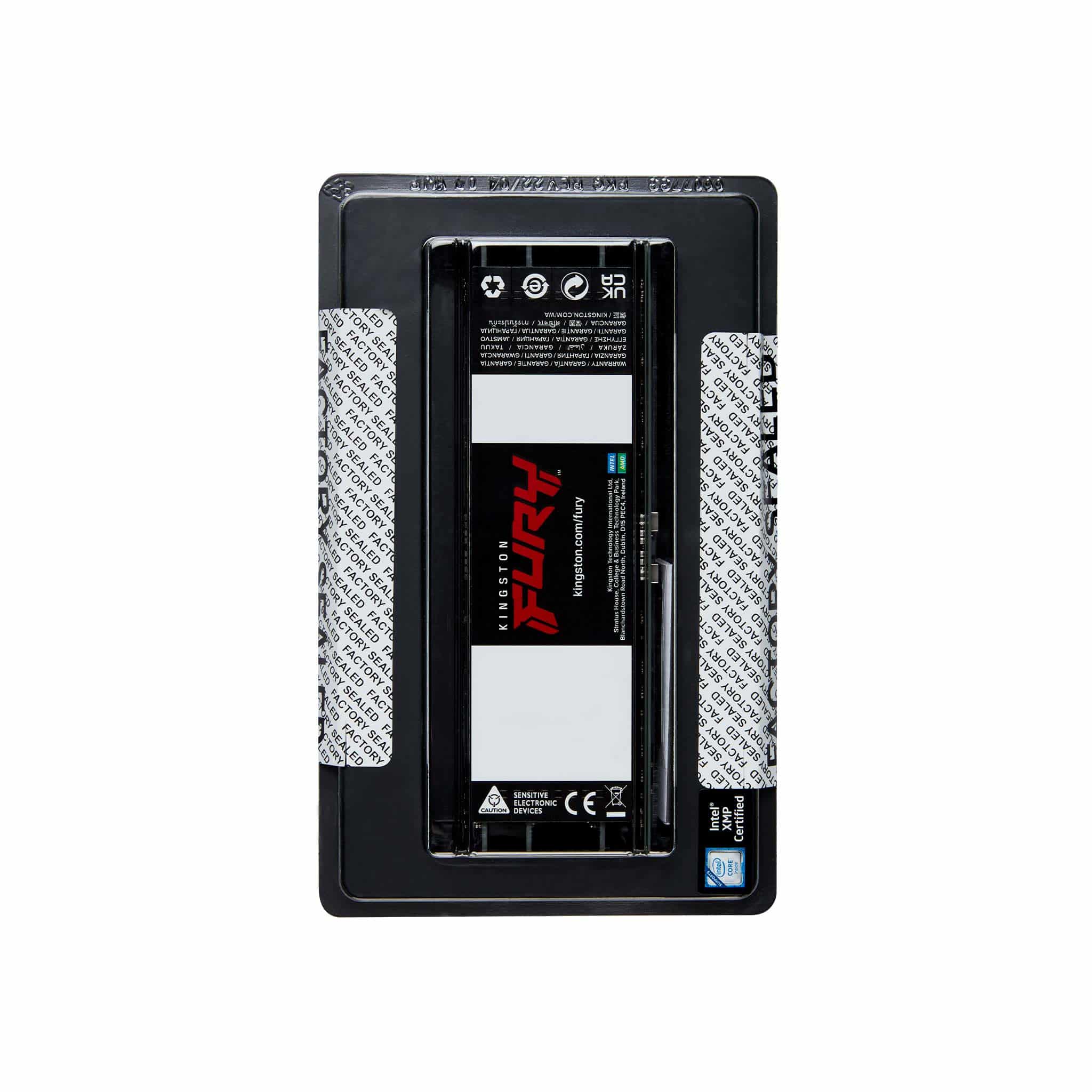 Kingston Technology FURY 64GB 7200MT/s DDR5 ECC Reg CL38 DIMM (Kit of 4) Renegade Pro Black - Afbeelding 4