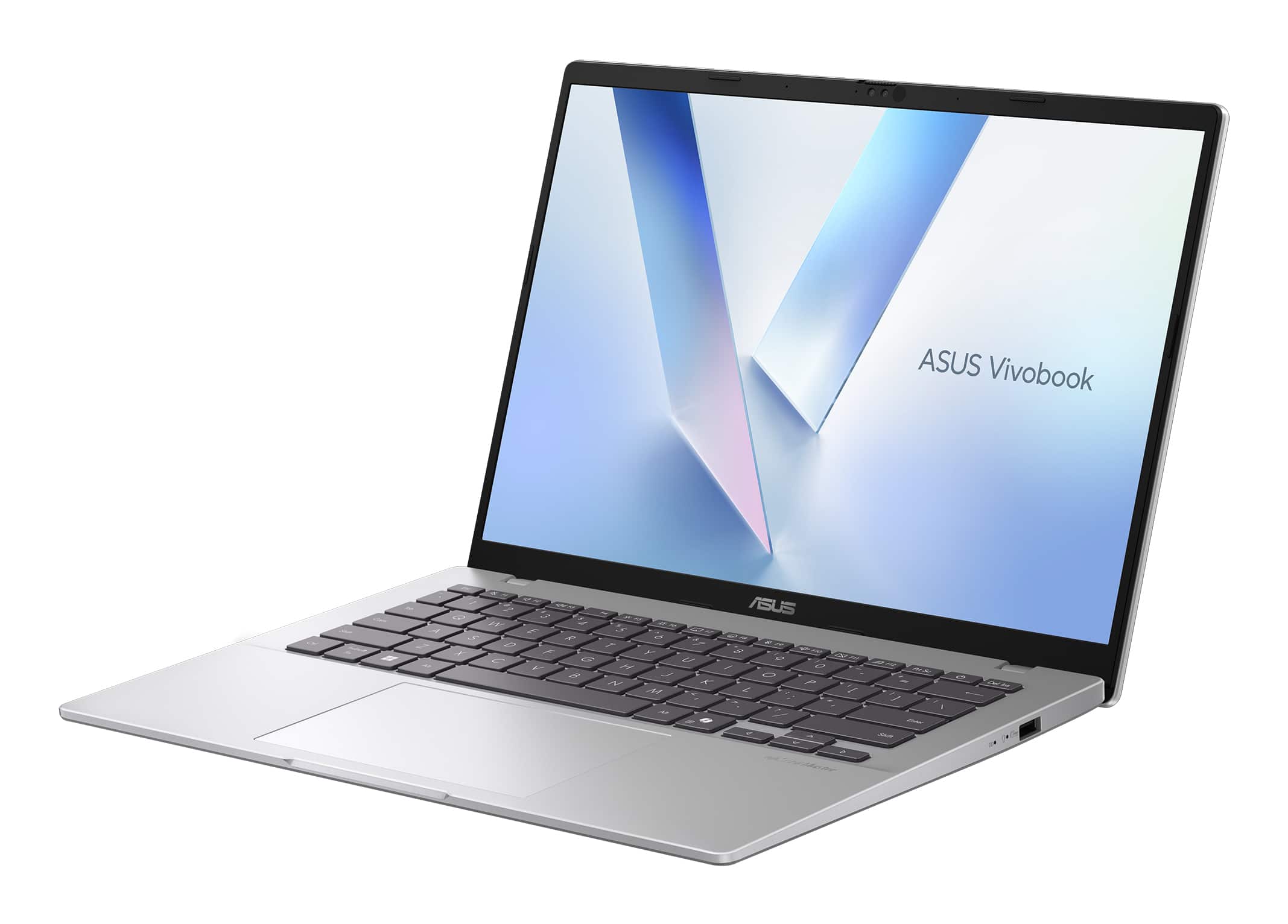 ASUS Vivobook 14 M1407GA-LY012W Copilot+ PC AMD Ryzen AI 7 445 Laptop 35,6 cm (14") WUXGA 16 GB DDR5-SDRAM 512 GB SSD Wi-Fi 6 (802.11ax) Windows 11 Home Belgisch Zilver - Afbeelding 5