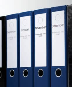 DYMO originele LabelWriter labels voor ordners | 59 mm x 190 mm | 110 zelfklevende etiketten | Geschikt voor de LabelWriter labelprinters | gemaakt in Europa - Afbeelding 4