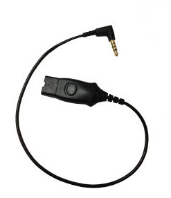 HP Poly-kabel met 3,5 mm connector naar QD