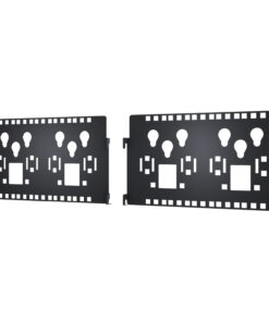 APC Sterke beugel in het middenbereik voor 30 cm brede dubbelzijdige verticale kabelgeleider (2 per kit)