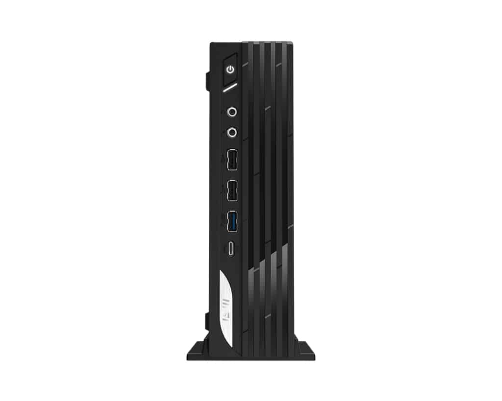 MSI Pro DP21 14M-1044EU PC Intel Core i5-14400 8 GB DDR5-SDRAM 512 GB SSD Windows 11 Pro Desktop Mini PC Zwart