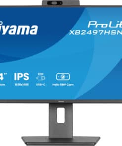 iiyama ProLite XB2497HSNH-B1 24IN IPS LCD 4MS 1920X1080 350CD/M2 HDMI/DP/USB 2 computer monitor 60,5 cm (23.8") 1920 x 1080 Pixels Full HD Zwart - Afbeelding 3