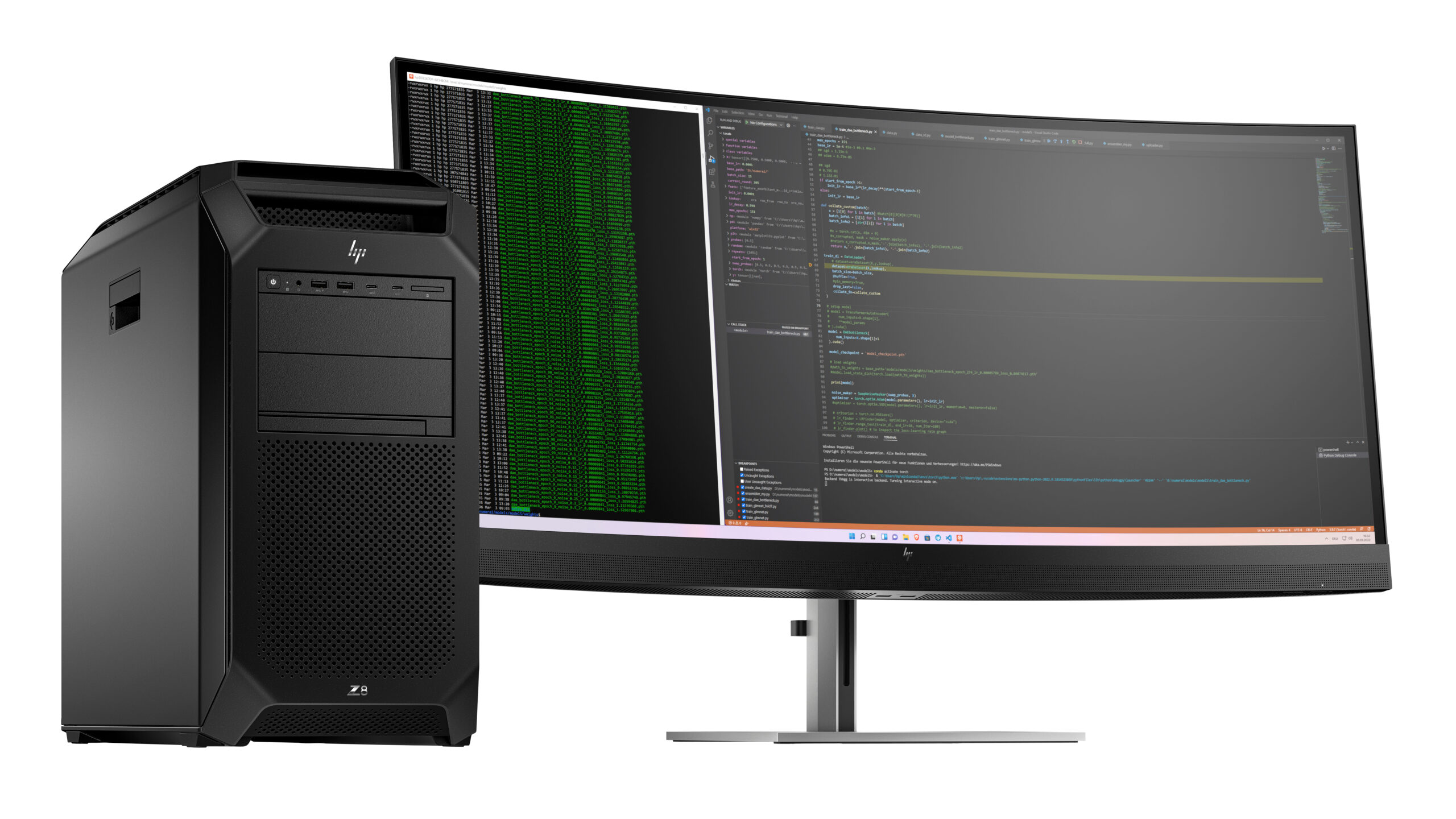 HP Z8 Fury G5 Intel Xeon w5 w5-3435X 64 GB DDR5-SDRAM 1 TB SSD Windows 11 Pro Tower Workstation AI Workstation Zwart - Afbeelding 2