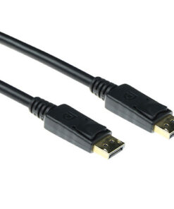 ACT 5 meter DisplayPort cable male - male, power pin 20 niet aangesloten