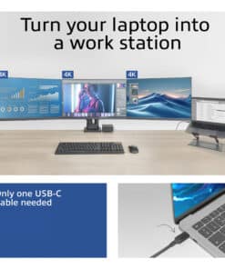 ACT Universeel USB-C Dockingstation 4K, voor 3 HDMI/DisplayPort monitoren, DisplayLink - Afbeelding 4