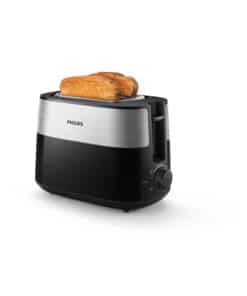 Philips Daily Collection HD2516/90 Broodrooster - 2 sneetjes, brede opening, metaal