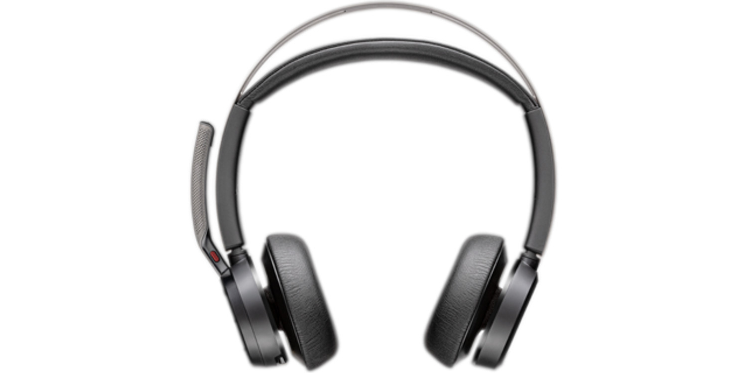 HP Poly Voyager Focus 2 USB-C-C Headset +USB-C/A Adapter +Charging Stand
