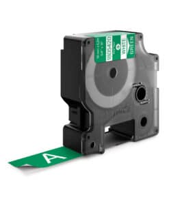 DYMO Rhino industriële Vinyl Labels | 19 mm x 5,5 m | witte afdruk op groen | zelfklevende labels voor Rhino & LabelManager labelprinters - Afbeelding 2