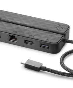 HP Spectre USB-C Travel Dock Bedraad USB 3.2 Gen 1 (3.1 Gen 1) Type-C Zwart - Afbeelding 6