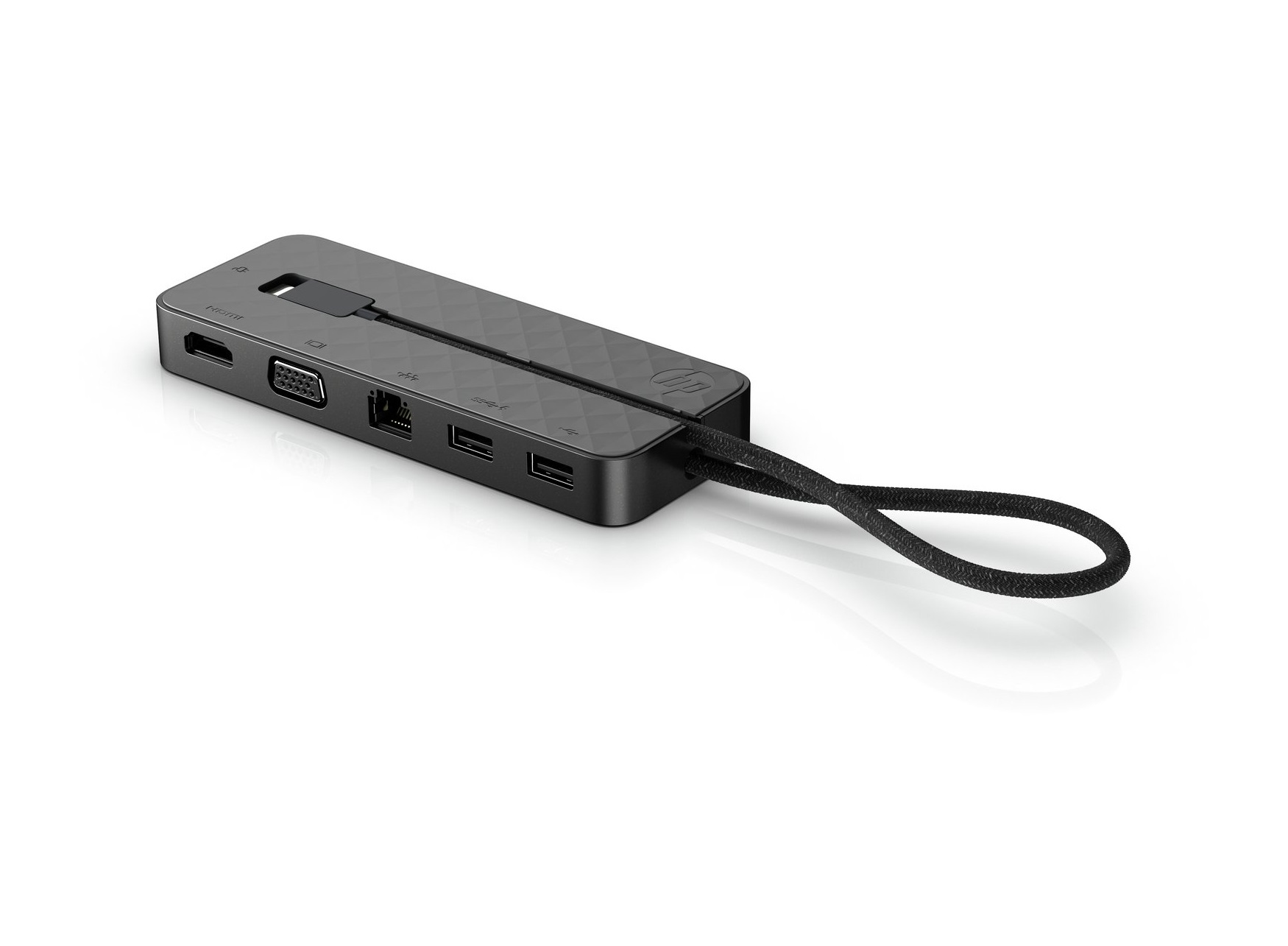 HP Spectre USB-C Travel Dock Bedraad USB 3.2 Gen 1 (3.1 Gen 1) Type-C Zwart - Afbeelding 3