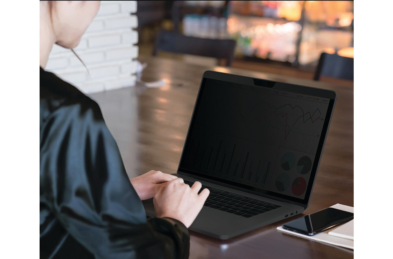 Kensington Privacy filter - 2-weg zelfklevend voor Lenovo Thinkpad X1 Yoga 2. & 3. Gen - Afbeelding 3