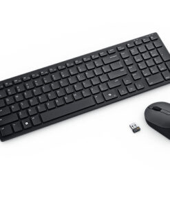 DELL Pro compact stil toetsenbord en stille muis - KM555 - VS internationaal (QWERTY)