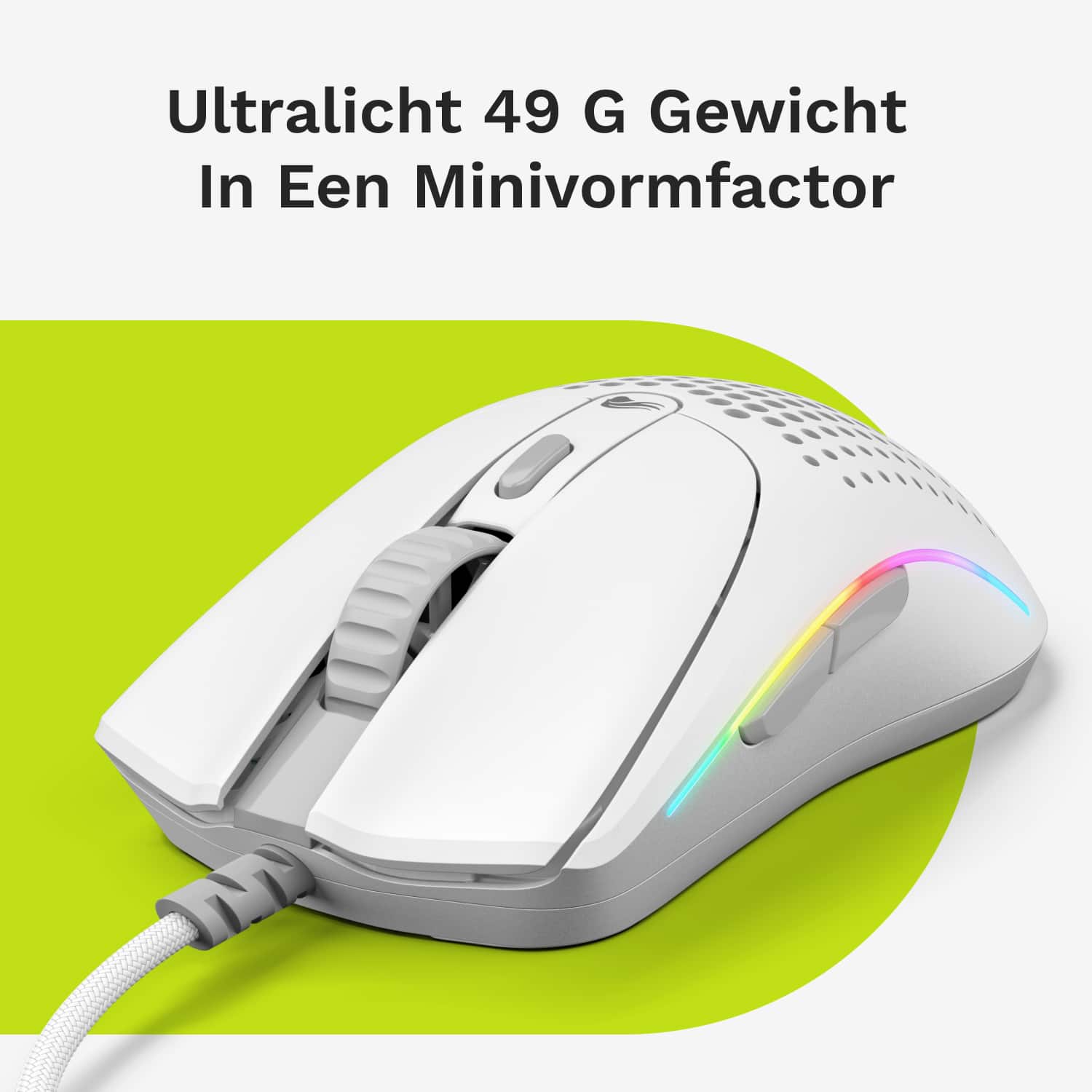 Glorious Gaming Model O 2 Mini muis Gamen Rechtshandig USB Type-A Optisch 26000 DPI - Afbeelding 2