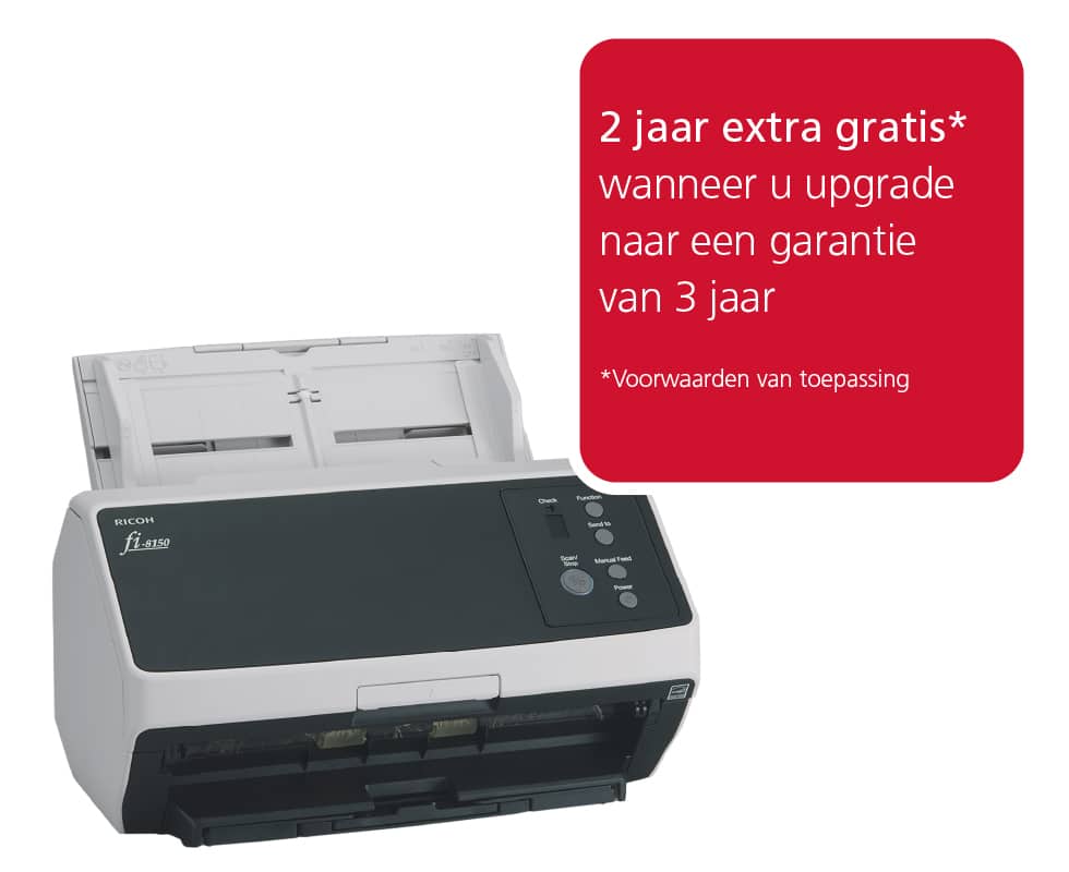 Ricoh FI-8150 ADF-/handmatige invoer scanner 600 x 600 DPI A4 Zwart, Grijs - Afbeelding 2