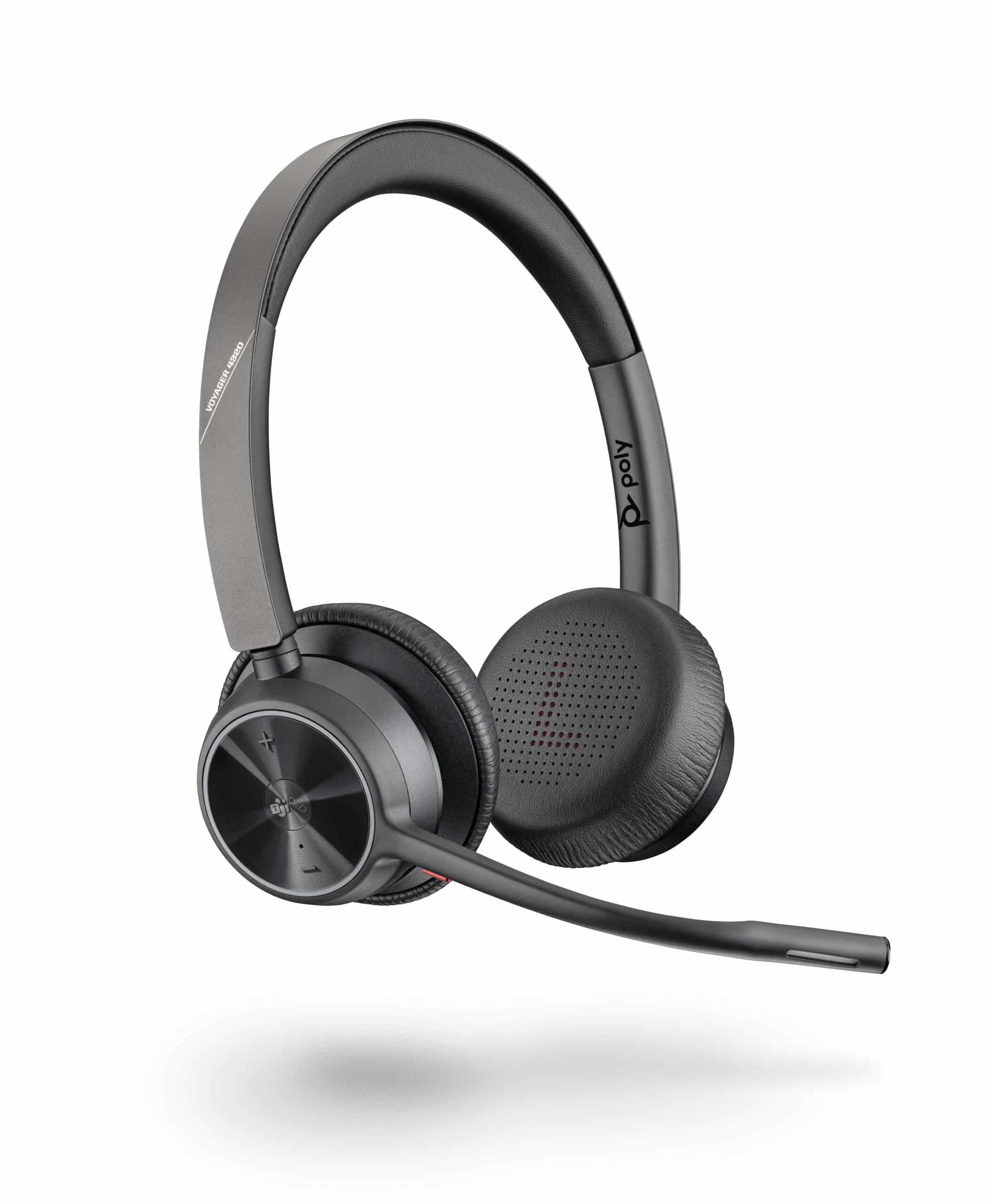 HP Poly Voyager 4320-M Microsoft Teams Certified Headset + BT700 dongle + oplaadstatief - Afbeelding 2