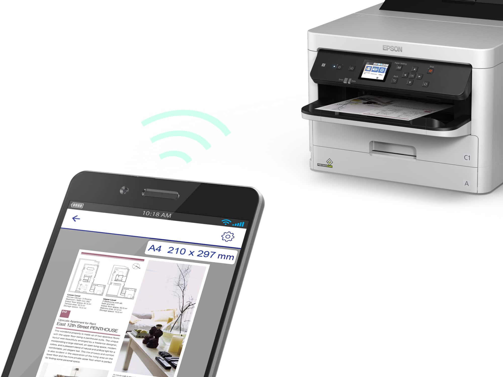 Epson WorkForce Pro WF-C5210DW - Afbeelding 4