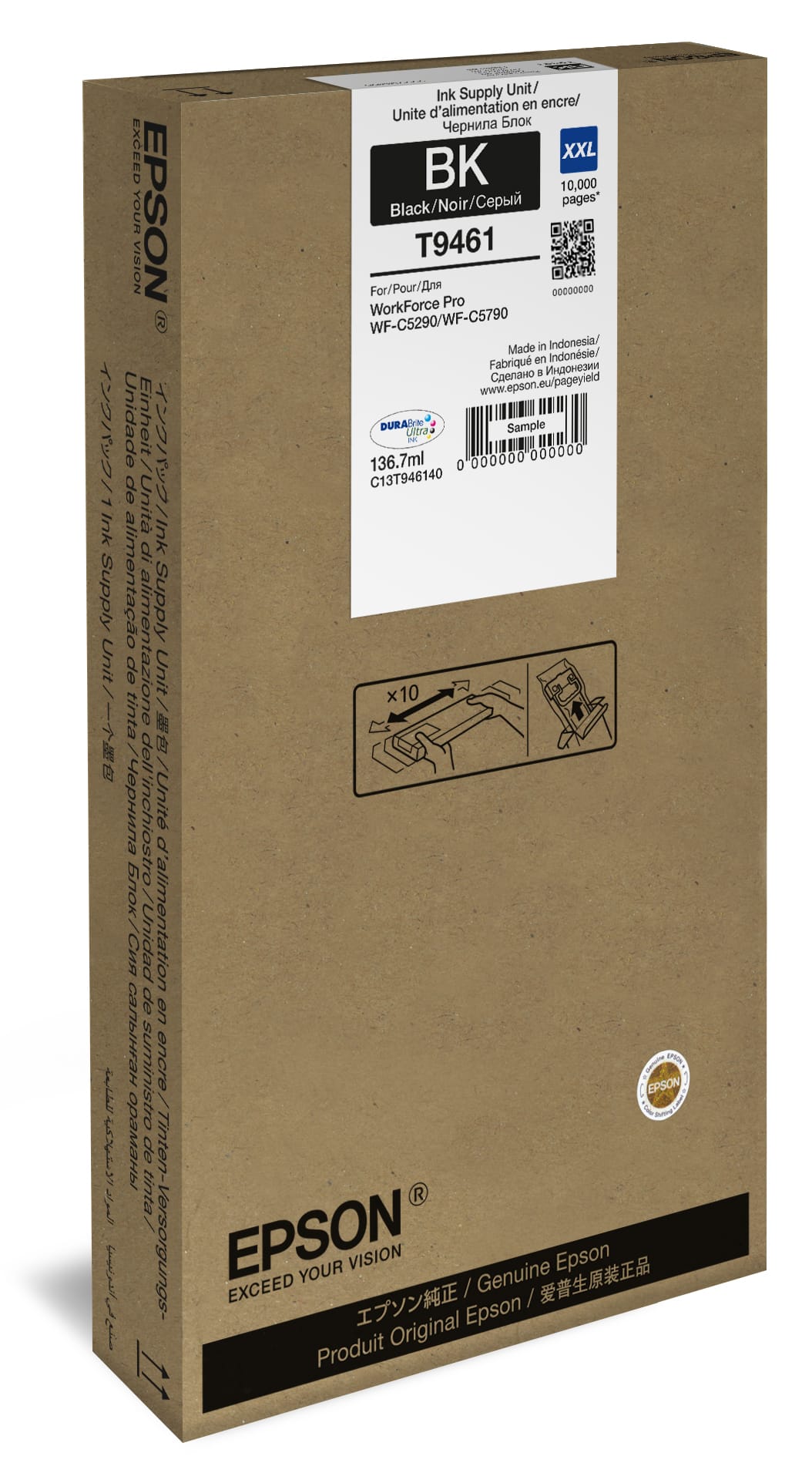 Epson WF-C5x90 Series Ink Cartridge XXL Black - Afbeelding 2