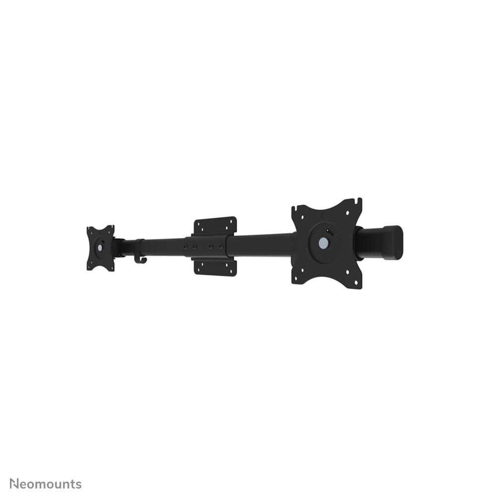 Neomounts FPMA-CB100BLACK Dual monitor adapter, 10-27", 10 kg, 75x75/ 100x100 mm, Black - Afbeelding 2