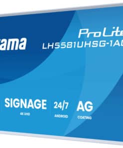 iiyama LH5581UHSG-1AG beeldkrant Digitale signage flatscreen 138,7 cm (54.6") Wifi 500 cd/m² 4K Ultra HD Wit Type processor Android 24/7 - Afbeelding 6