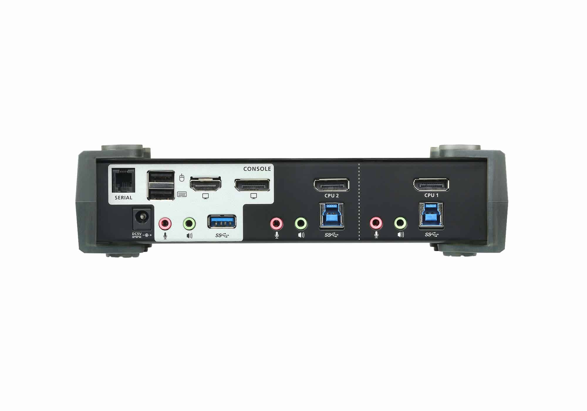 ATEN 2-poorts USB 3.0 4K DisplayPort MST KVMP-schakelaar (kabel meegeleverd) - Afbeelding 2