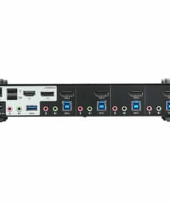 ATEN 4-poorts USB 3.0 4K DisplayPort MST KVMP-schakelaar (kabel meegeleverd)