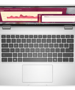 DELL Pro 14 PC14250 Intel Core Ultra 7 255U Laptop 35,6 cm (14") Full HD+ 16 GB DDR5-SDRAM 512 GB SSD Wi-Fi 6E (802.11ax) Windows 11 Pro US International Platina - Afbeelding 4