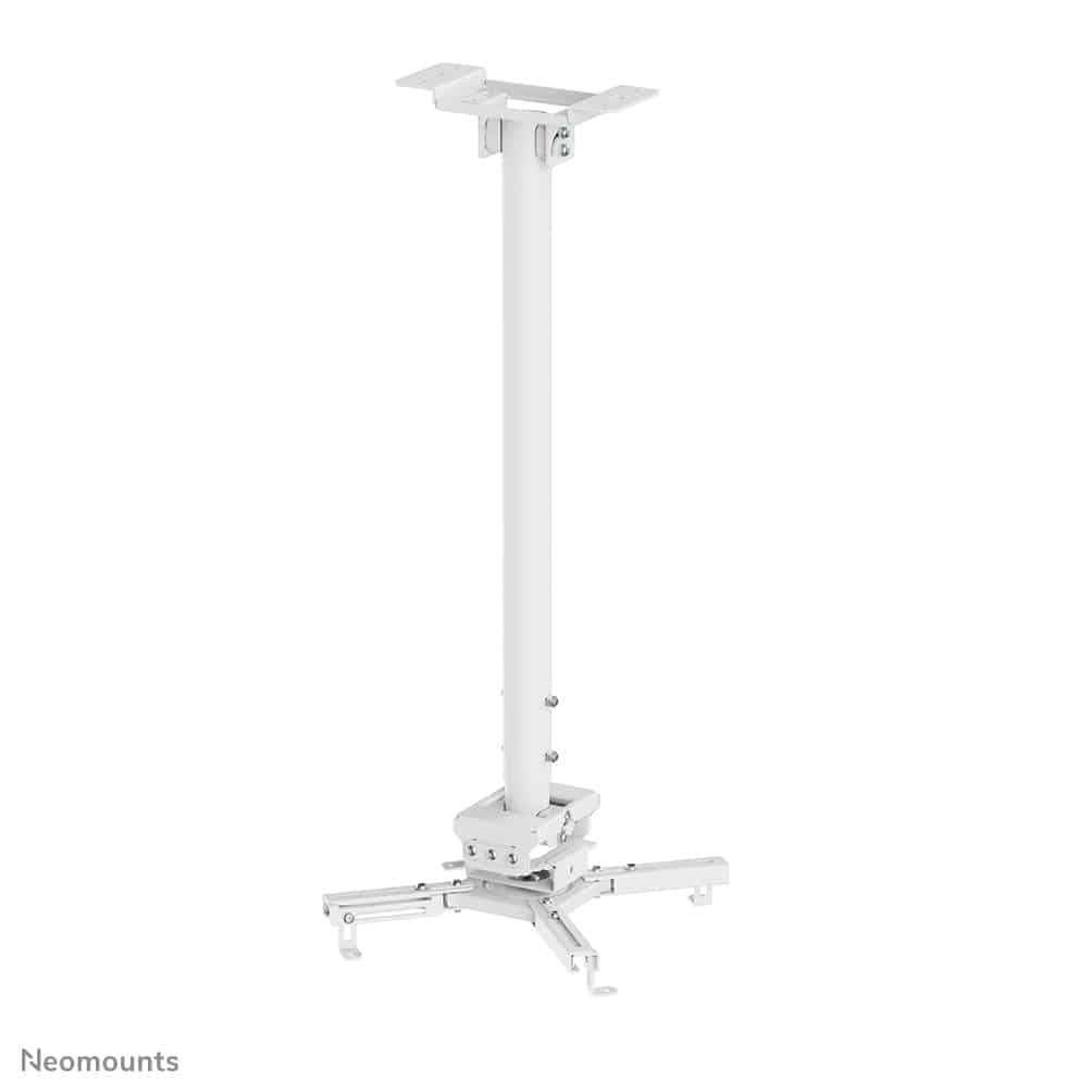Neomounts CL25-550WH1 Beamer plafondbeugel - h 74,5-114,5 cm - Easy Install - full motion - Afbeelding 4