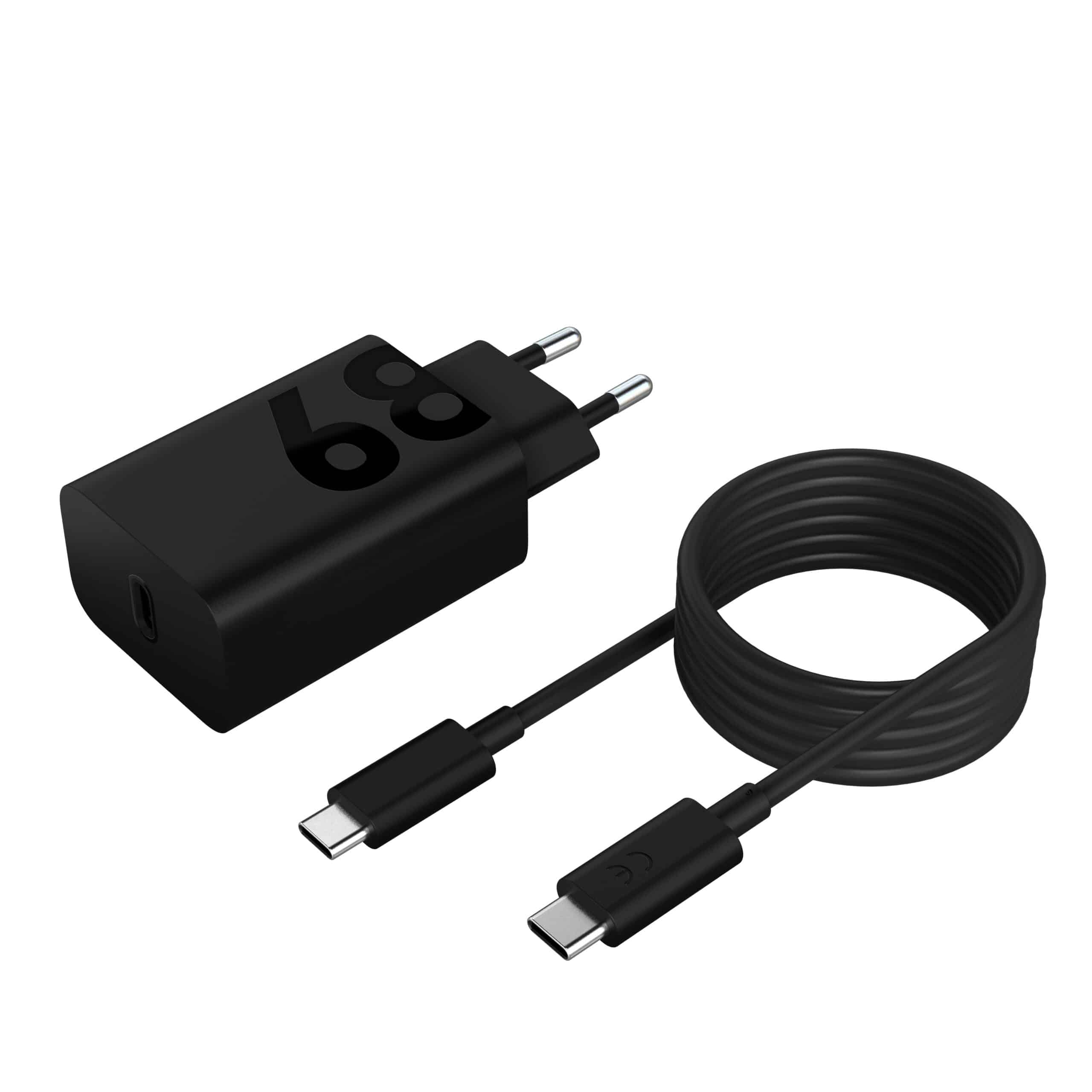 Lenovo 68W USB-C Wall Charger Tablet, Universeel Zwart AC Binnen
