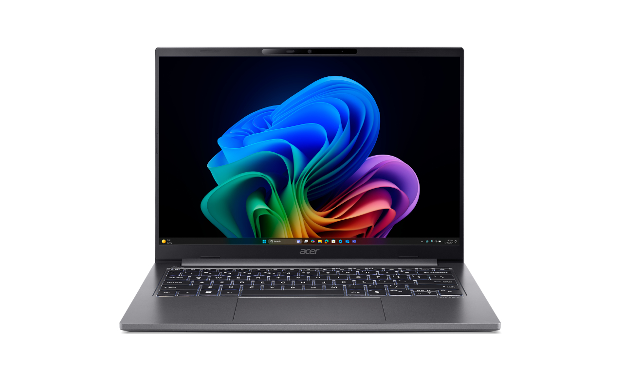Acer TravelMate X4 14 AI TMX414-51-TCO-55W2 Copilot+ PC Intel Core Ultra 5 226V Laptop 35,6 cm (14") WUXGA 16 GB LPDDR5x-SDRAM 512 GB SSD Wi-Fi 7 (802.11be) Windows 11 Pro Grijs