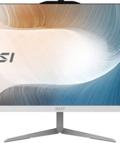 MSI Modern AM242 1M-1222EU All-in-One PC/workstation Intel Core 3 100U 60,5 cm (23.8") 1920 x 1080 Pixels Alles-in-één-pc 8 GB DDR5-SDRAM 256 GB SSD Windows 11 Pro Wi-Fi 6E (802.11ax) Wit