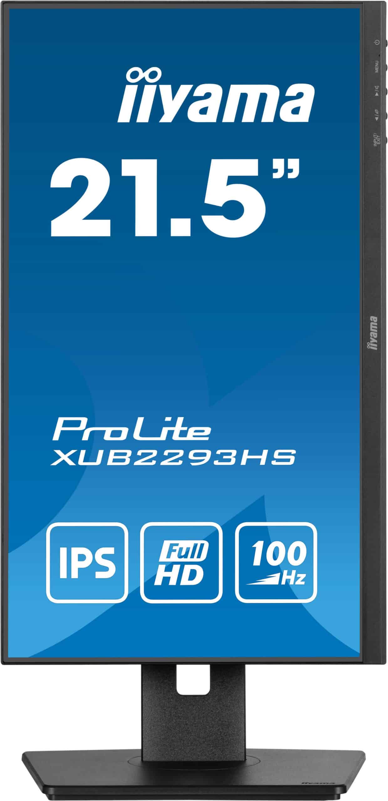 iiyama ProLite XUB2293HS-B6 computer monitor 54,6 cm (21.5") 1920 x 1080 Pixels Full HD LED Zwart - Afbeelding 3
