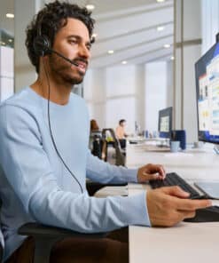 HP Poly Mission 425 Stereo USB Wired Headset Classic (Bulk) - Afbeelding 6