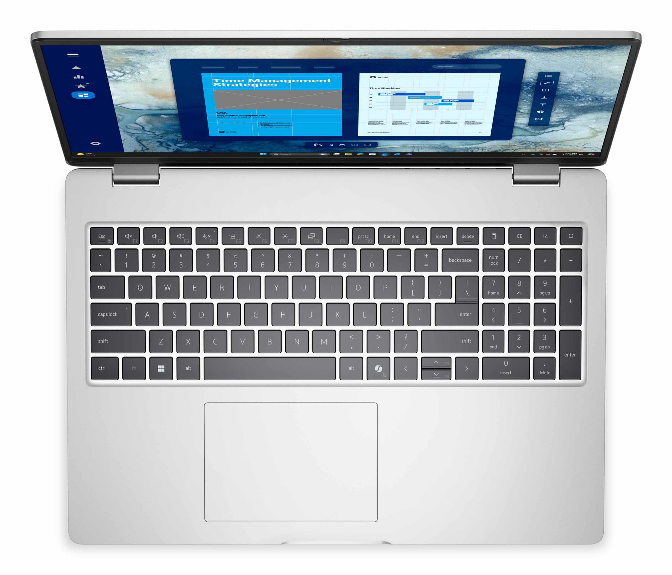 DELL Pro 16 PC16250 Intel Core Ultra 5 235U Laptop 40,6 cm (16") Full HD+ 16 GB DDR5-SDRAM 512 GB SSD Wi-Fi 6E (802.11ax) Windows 11 Pro Belgisch Platina - Afbeelding 4