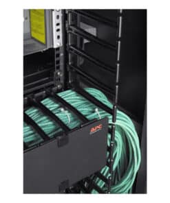 APC NetShelter SX 42U 750mm brede x 1200mm diepe netwerkbehuizing met zijden, zwart - Afbeelding 6