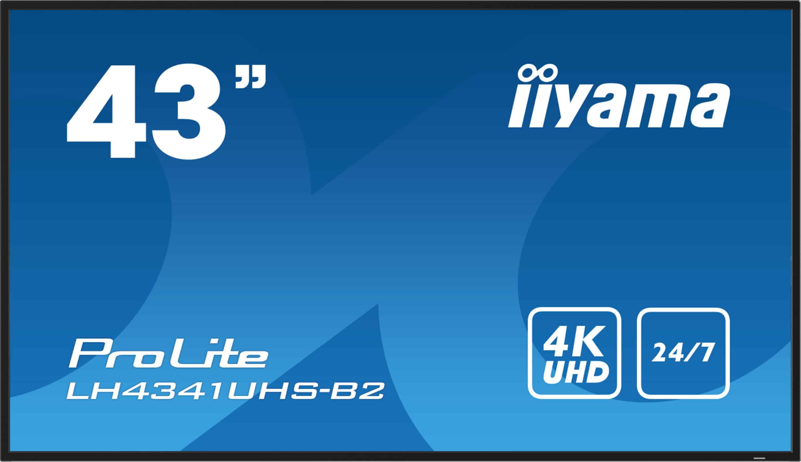 iiyama LH4341UHS-B2 beeldkrant 108 cm (42.5") LCD 500 cd/m² 4K Ultra HD Type processor Android 8.0 24/7 - Afbeelding 2