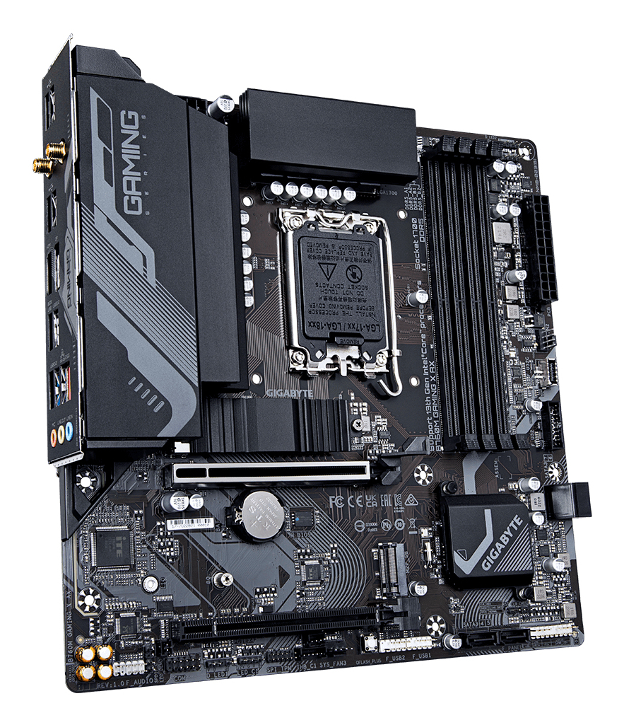 GIGABYTE B760M Gaming X AX Intel B760 Express LGA 1700 micro ATX - Afbeelding 3