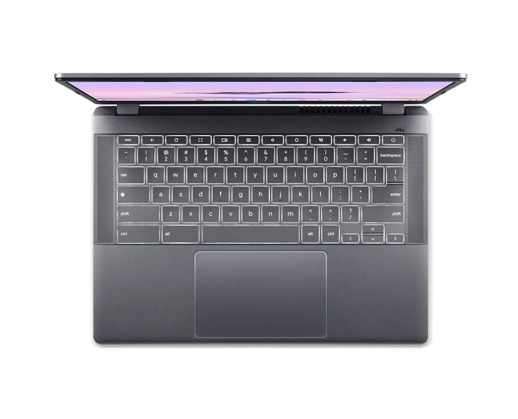 Acer Chromebook CBE574-1T-R272 AMD Ryzen 5 7520C 35,6 cm (14") Touchscreen WUXGA 16 GB LPDDR5x-SDRAM 128 GB SSD Wi-Fi 6E (802.11ax) ChromeOS Belgisch Grijs - Afbeelding 7