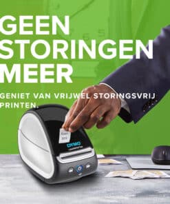 DYMO LabelWriter 550 Labelprinter | Labelmaker met direct thermisch printen | Automatische labelherkenning | Drukt adreslabels, verzendlabels, barcodelabels af en meer | Tweepolige EU-stekker - Afbeelding 3