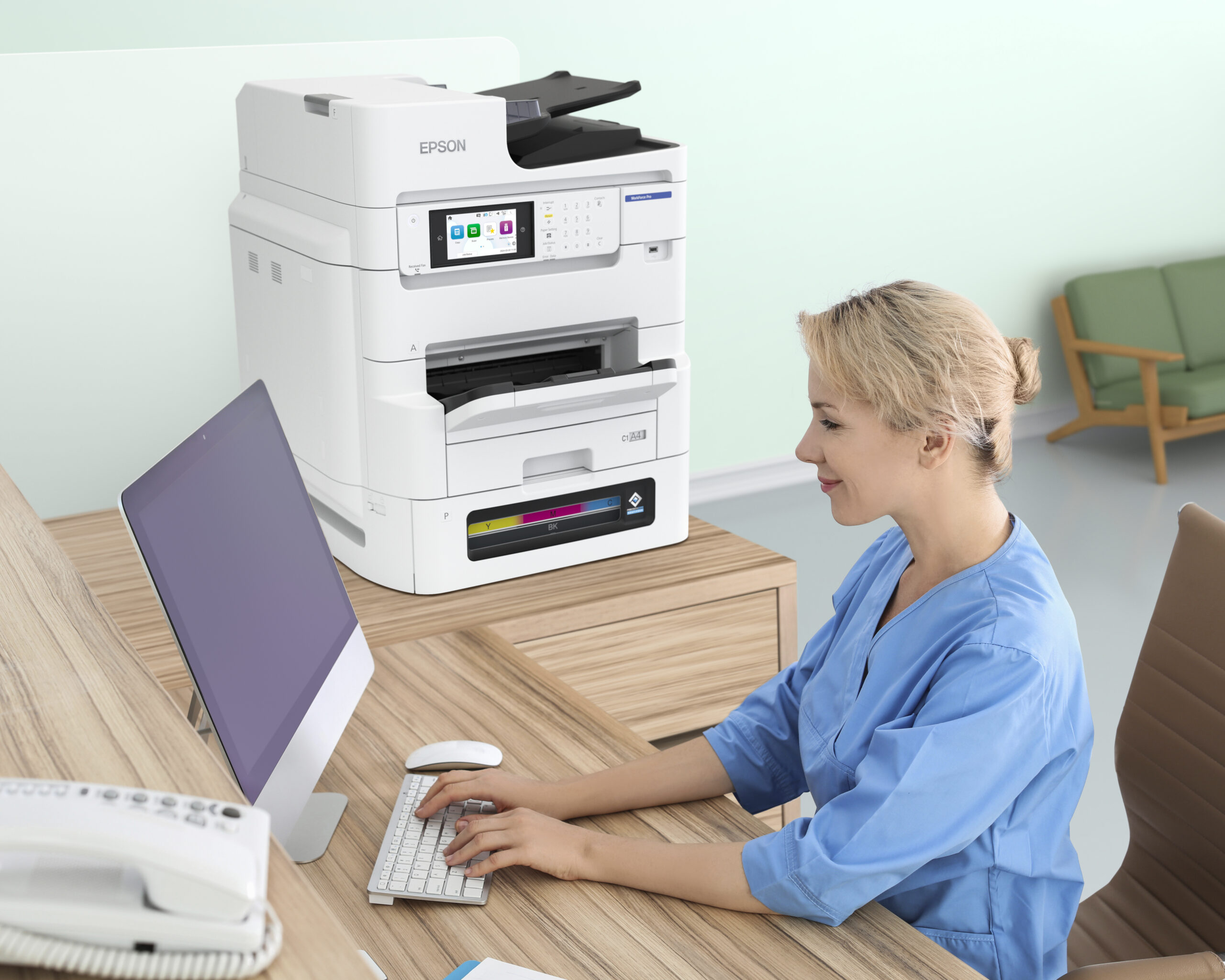 Epson WorkForce Pro EM-C8101RDWF Inkjet A3+ 4800 x 1200 DPI 26 ppm Wifi - Afbeelding 8